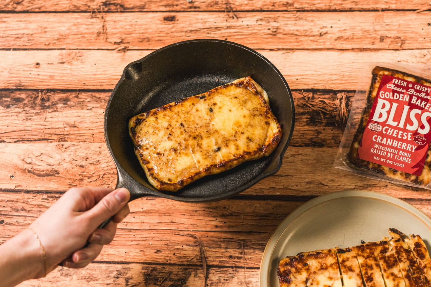 Cheese Brothers Cranberry Golden Baked Bliss Cheese, Wisconsin