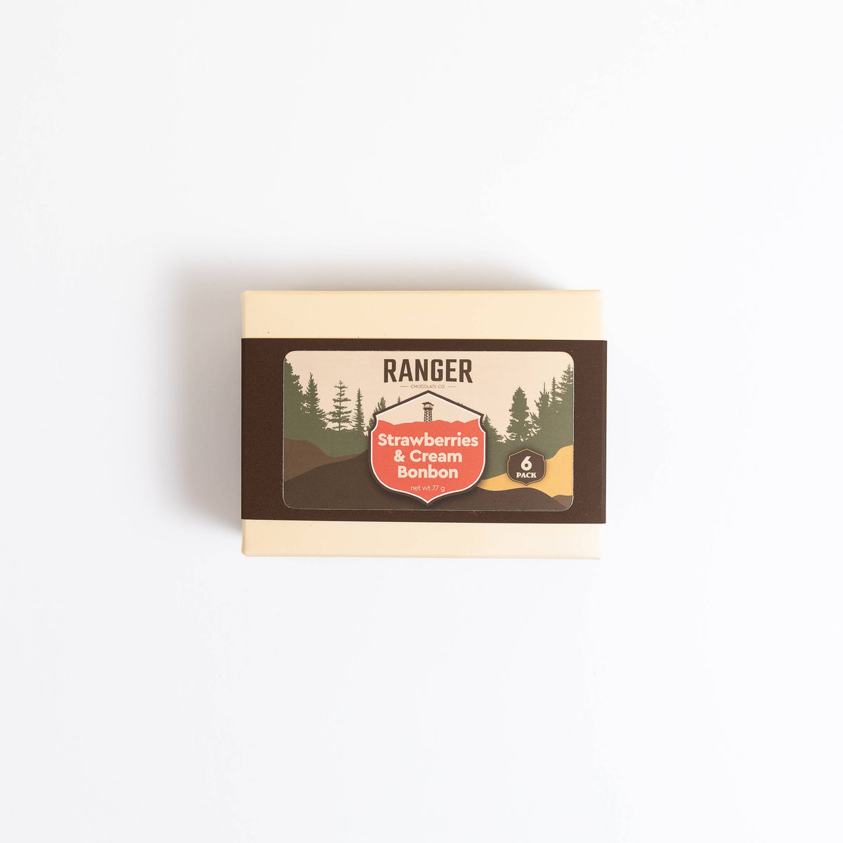 Ranger Chocolate Co. - Strawberries & Cream Bonbon