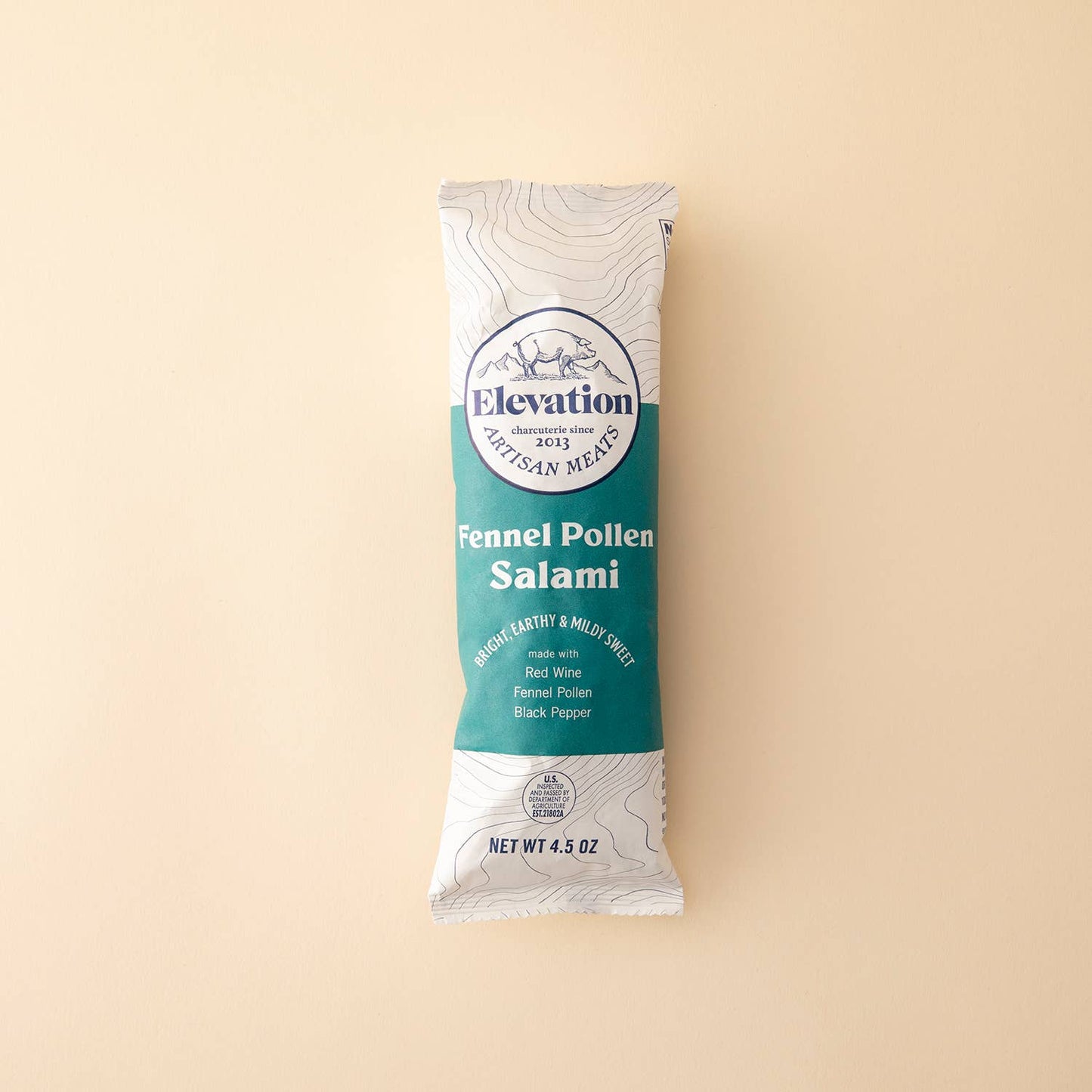 Elevation Meats 'Fennel Pollen' Salami, Colorado