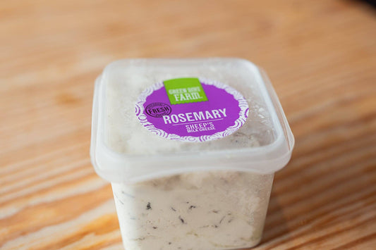 Green Dirt Farm - Fresh Spreadable Sheep's Milk Cheese - Rosemary 16 oz