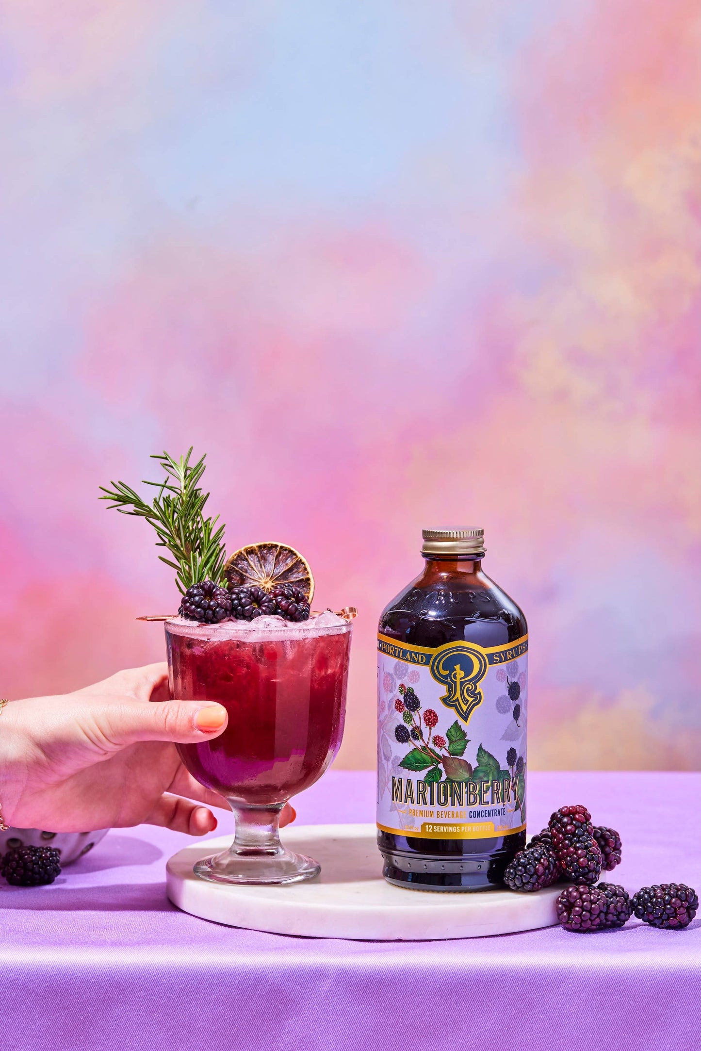 Portland Syrups Marionberry Syrup, Oregon