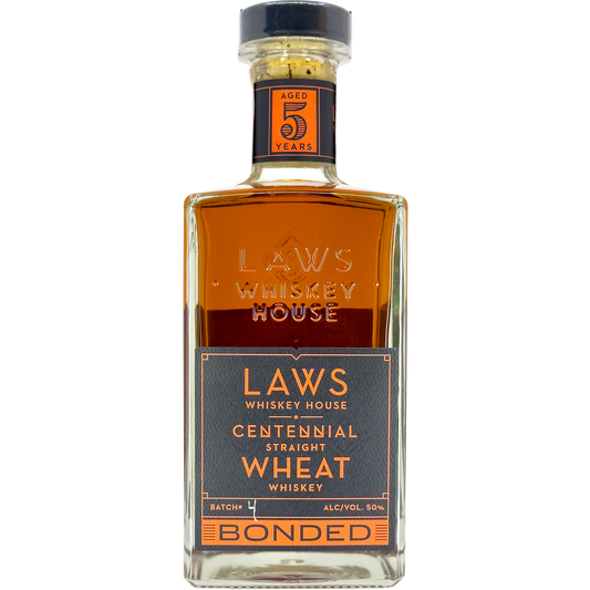 A.D. Laws Centennial Bonded 5 Year Old Straight Wheat Whiskey, Colorado
