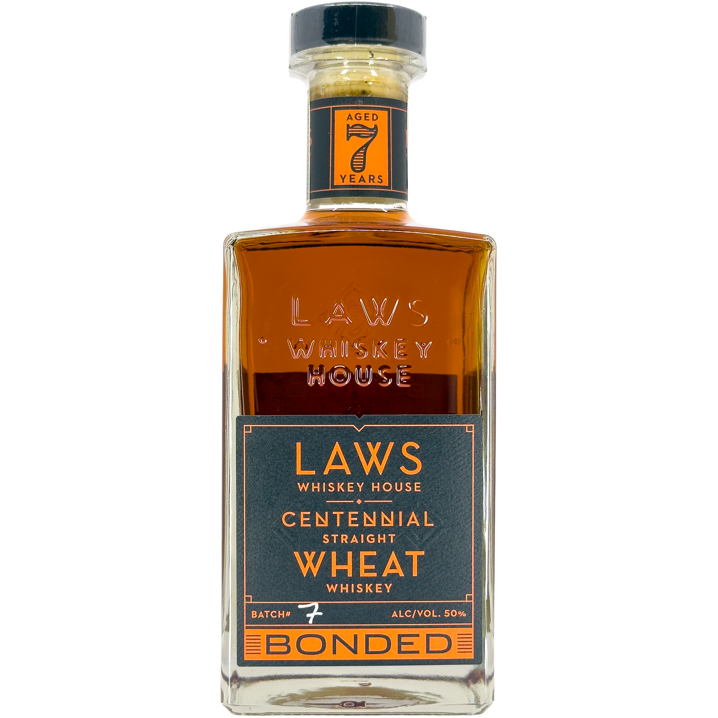 A.D. Laws Centennial Bonded 7 Year Old Straight Wheat Whiskey, Colorado