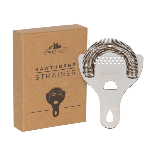 A Bar Above Hawthorne Stainless Steel Cocktail Strainer