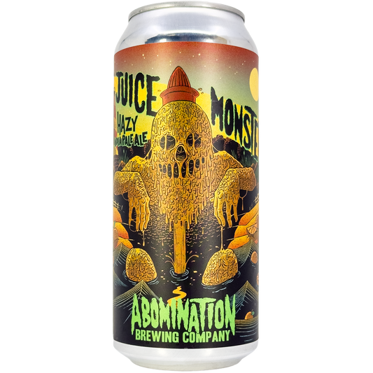 Abomination Brewing Co. 'Juice Monster' Hazy IPA Beer, Connecticut