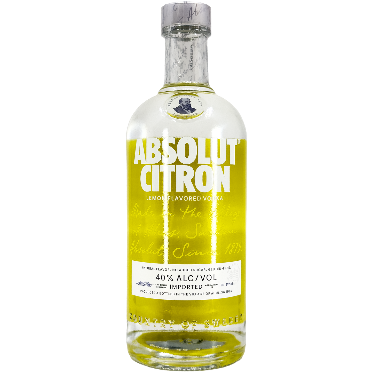 Absolut Citron Lemon Flavored Vodka, Sweden