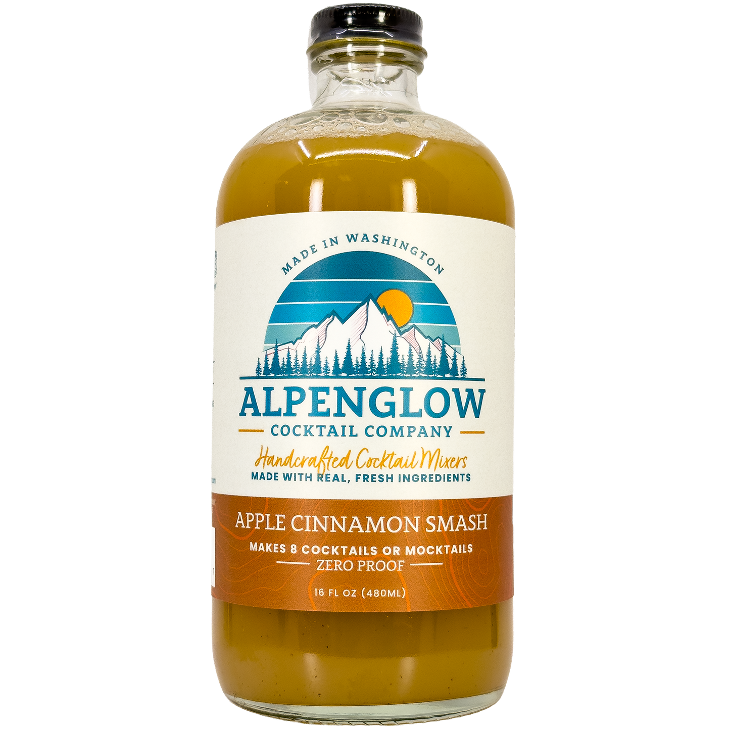 Alpenglow Cocktail Company Apple Cinnamon Smash, Washington