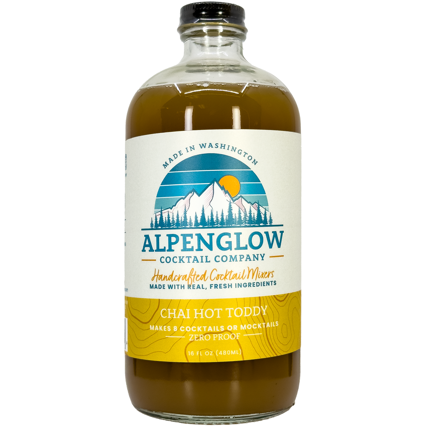 Alpenglow Cocktail Company Chai Hot Toddy Cocktail Mix, Washington