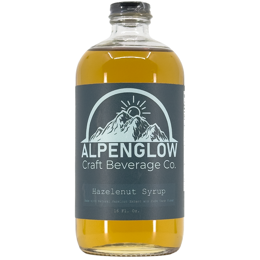 Alpenglow Cocktail Company Hazelnut Syrup, Washington