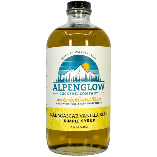 Alpenglow Cocktail Company Madagascar Vanilla Bean Syrup, Washington