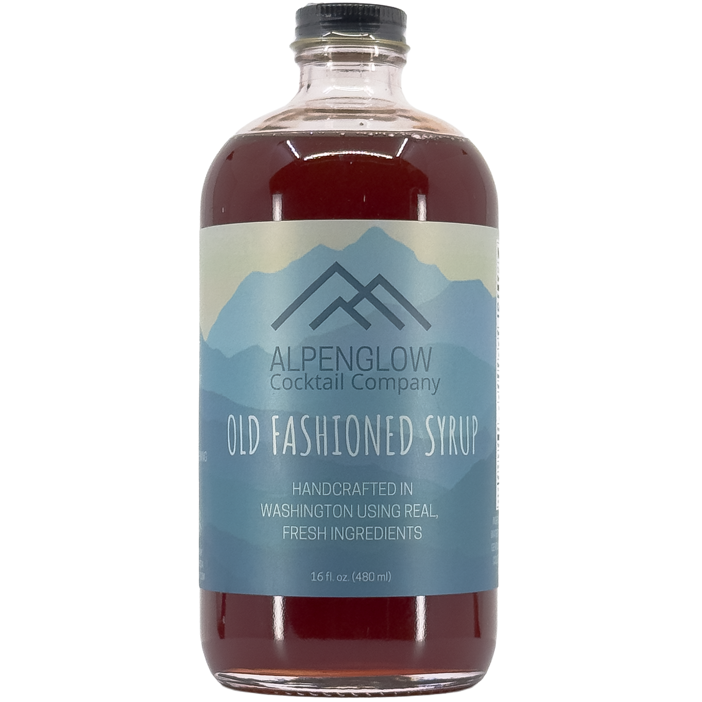 Alpenglow Cocktail Company Old Fashioned Syrup, Washington