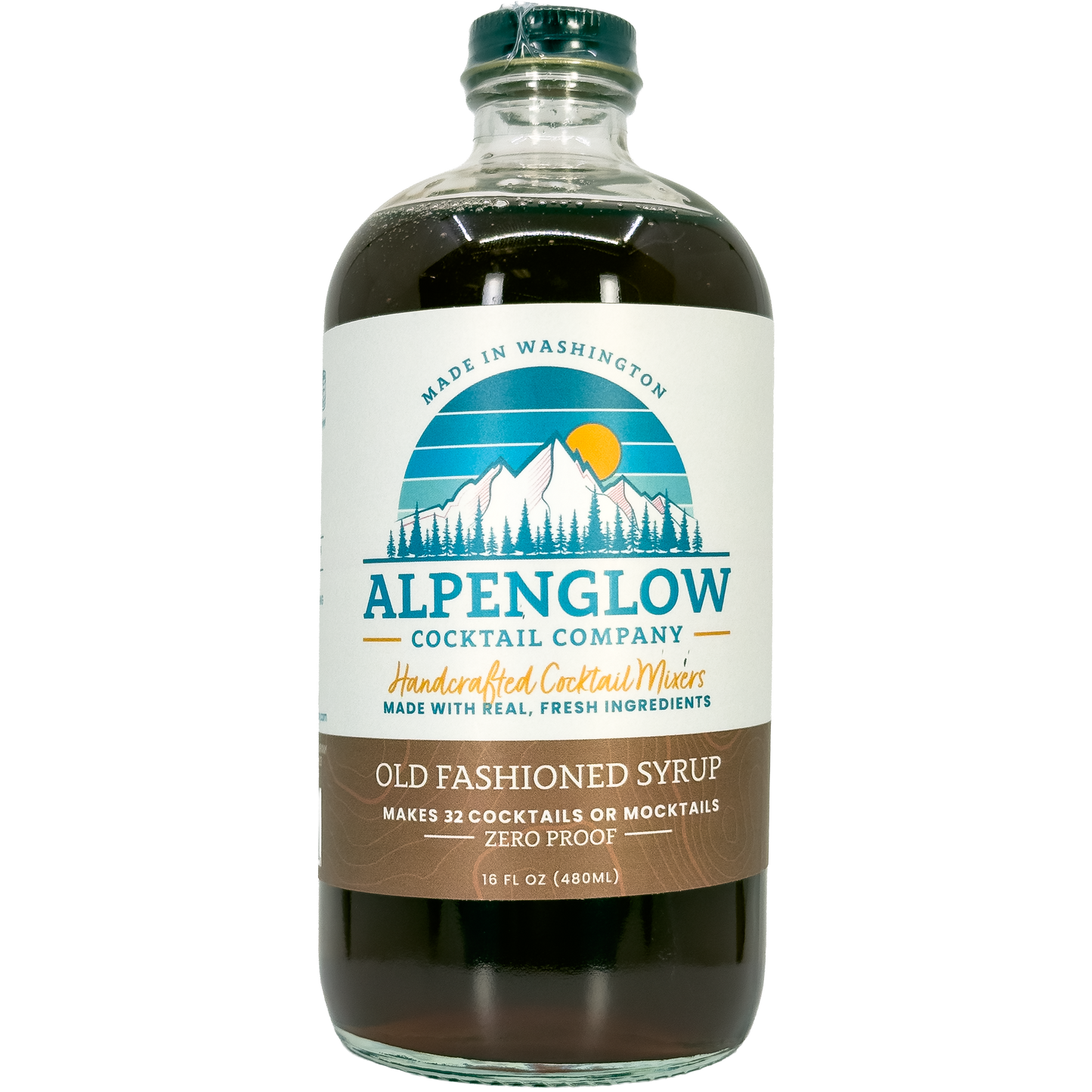 Alpenglow Cocktail Company Old Fashioned Syrup, Washington