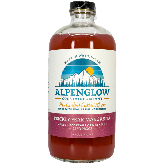 Alpenglow Cocktail Company Prickly Pear Margarita Syrup, Washington