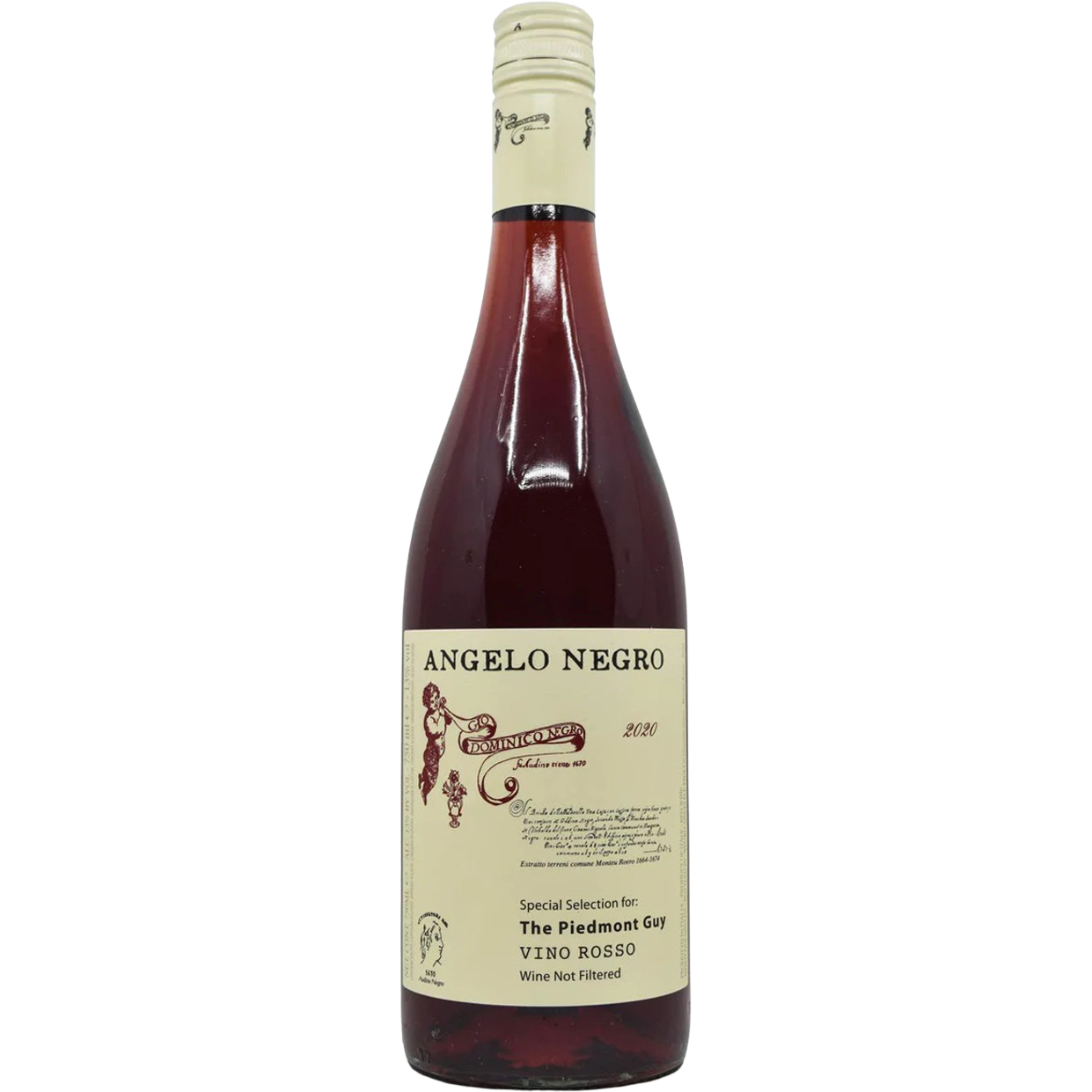 Angelo Negro Brachetto 'TPG Unfiltered', Piedmont, Italy