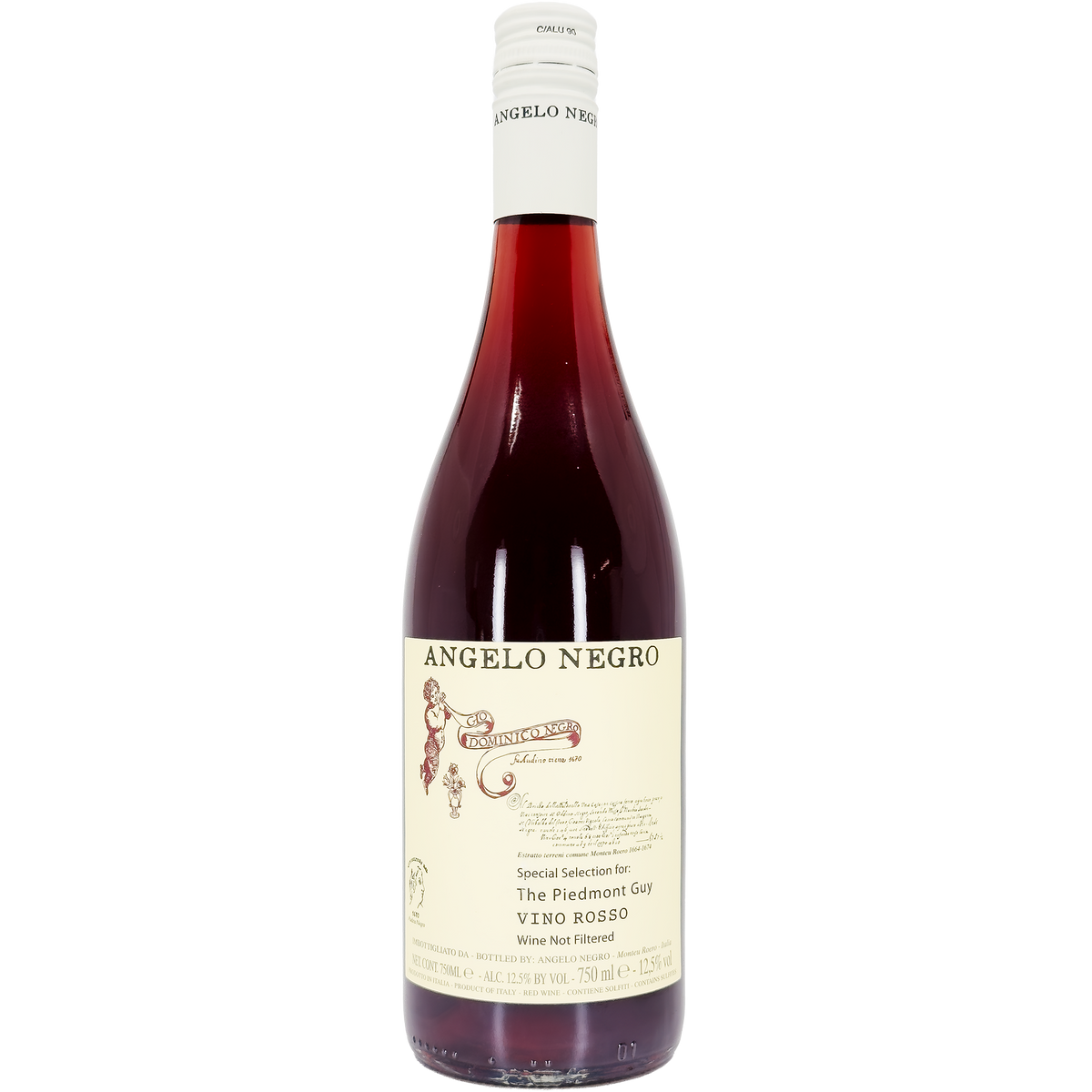 Angelo Negro Brachetto 'TPG Unfiltered', Piedmont, Italy