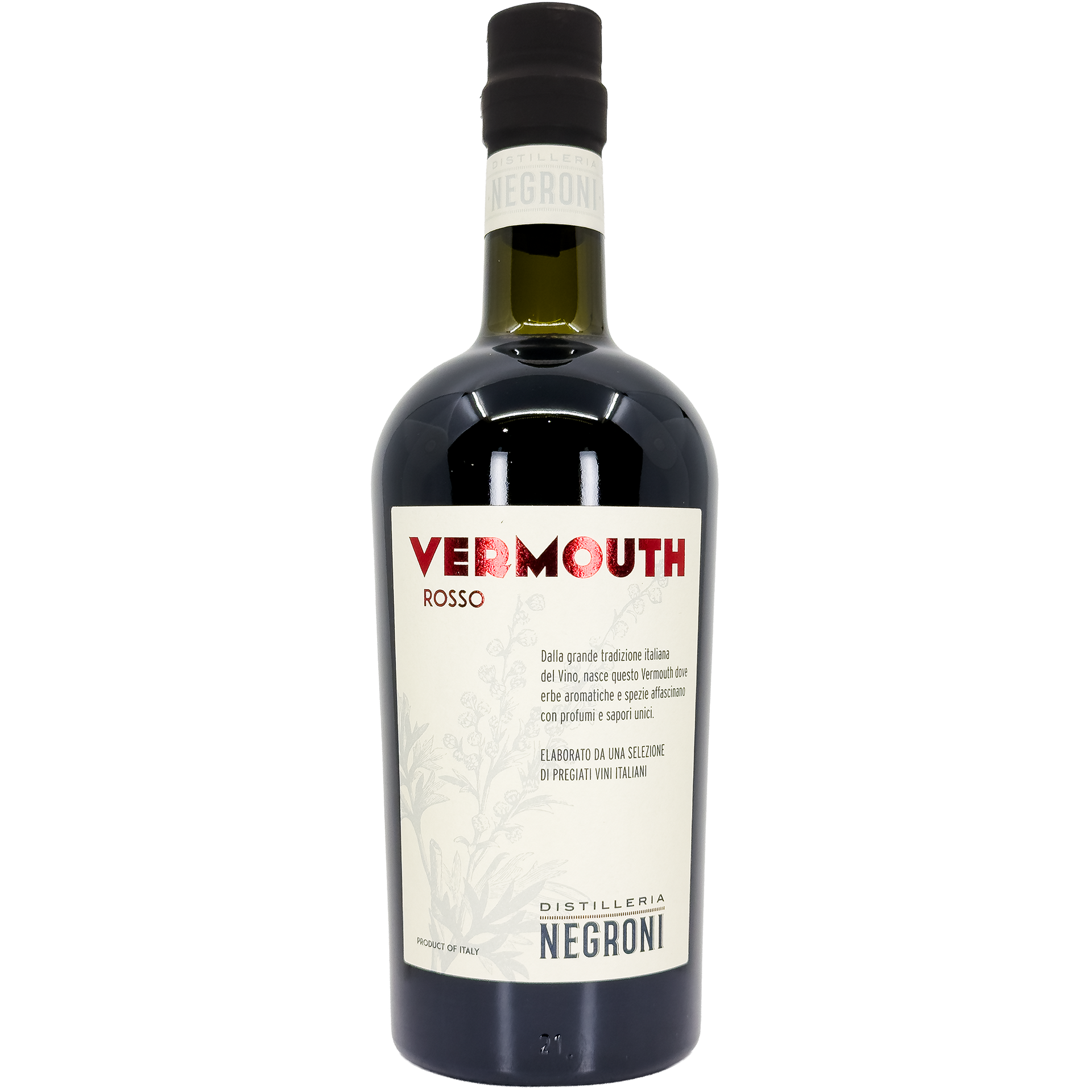 【Vermouth】 Antica Distilleria Negroni Rosso Dry Vermouth, Italy – Wine Dispensary