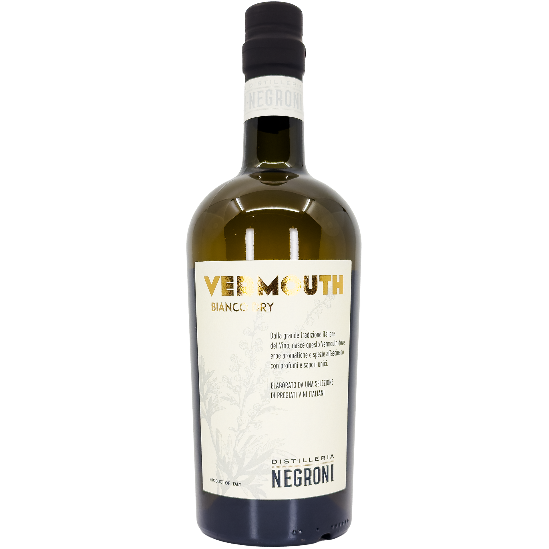Antica Distilleria Negroni Vermouth Bianco Dry, Italy – Wine