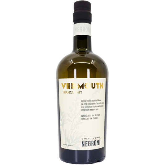 Antica Distilleria Negroni Vermouth Bianco Dry, Italy