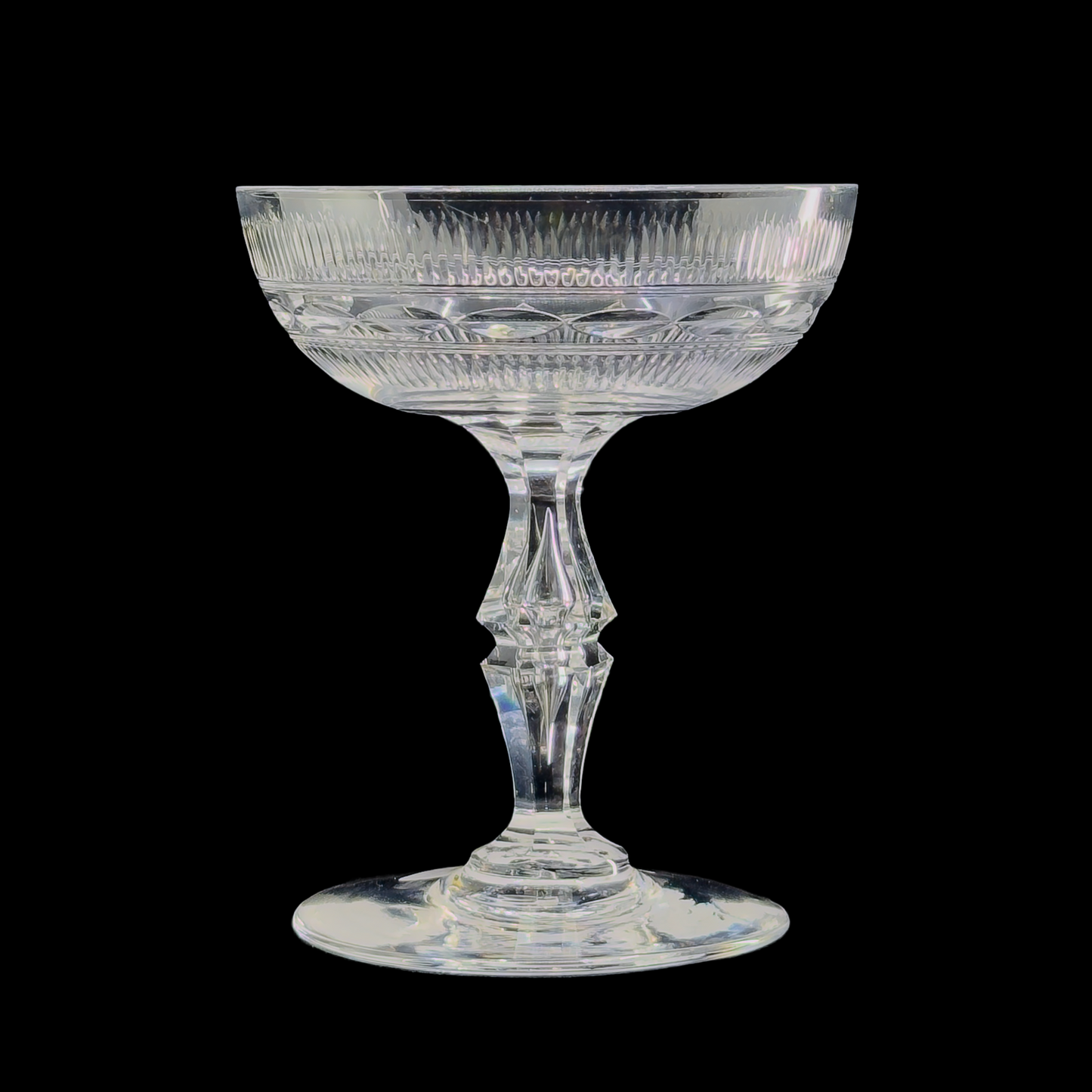 Antwerp Champagne Sherbet Coupe by Tiffin-Franciscan, Set of 2