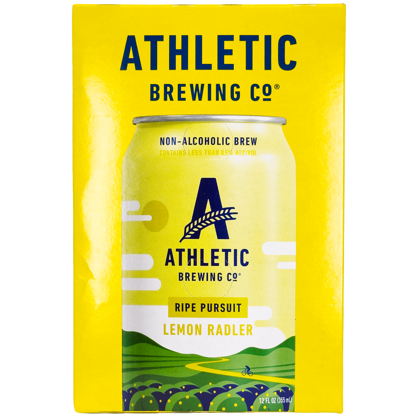 Athletic Brewing Co. 'Ripe Pursuit' Non-Alcoholic Lemon Radler, Connecticut