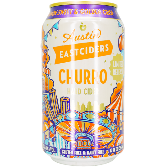 Austin Eastciders Churro Cider, Texas