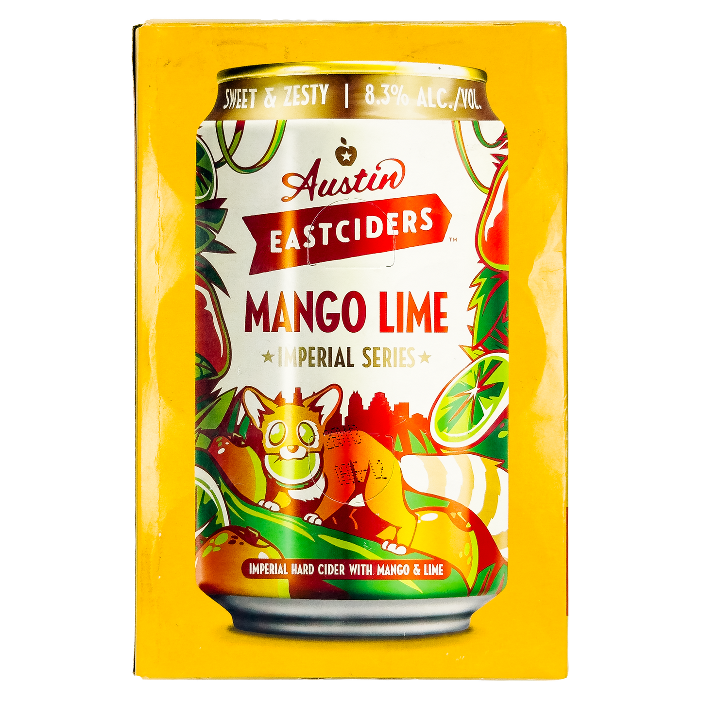 Austin Eastciders Imperial Mango Lime Cider, Texas