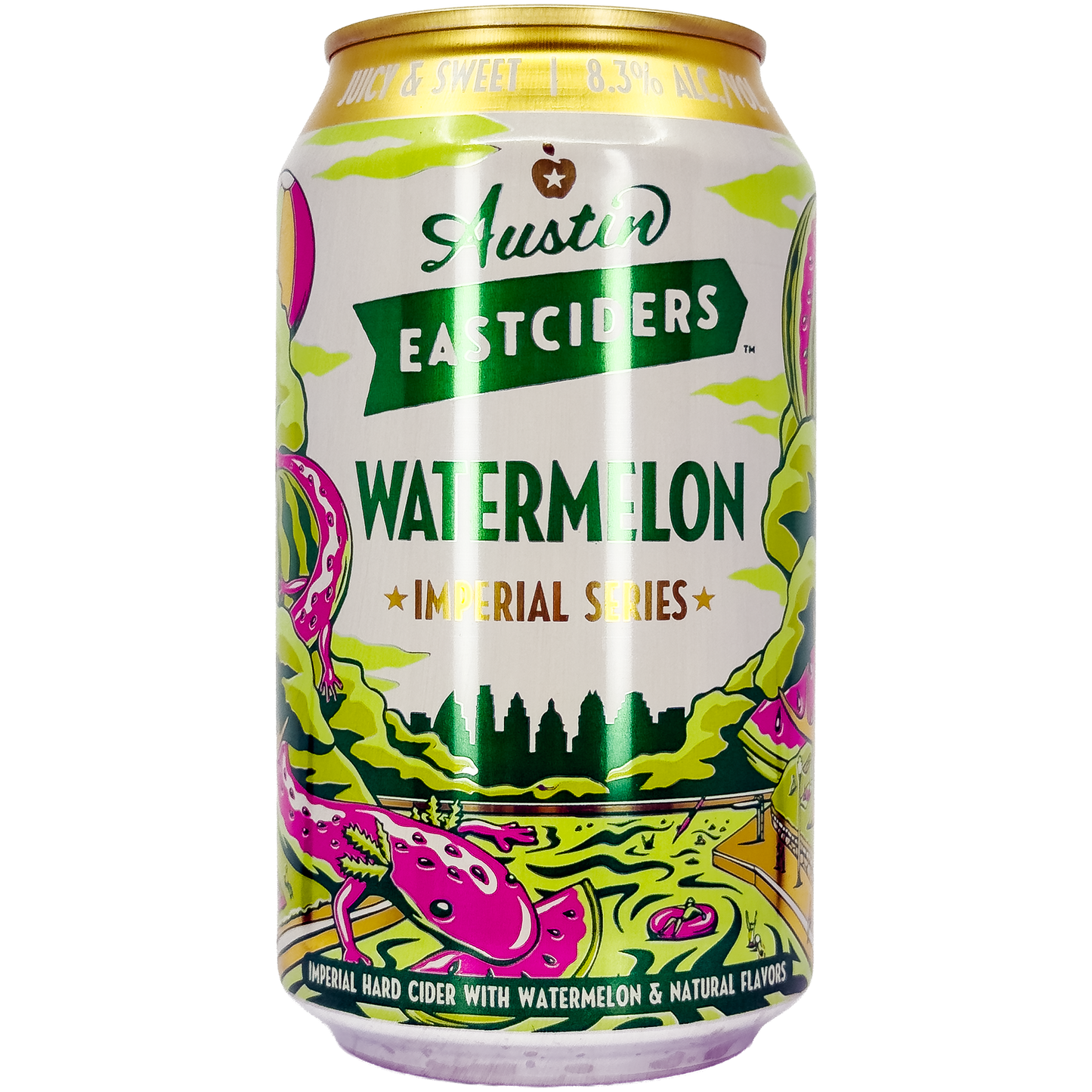 Austin Eastciders Watermelon Cider, Texas