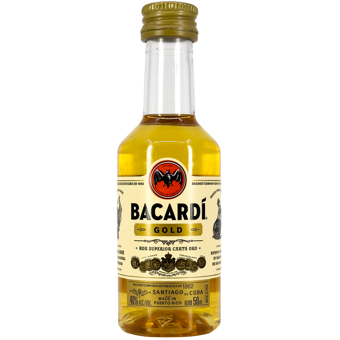 Bacardi Carta Oro Superior Gold Rum, Puerto Rico