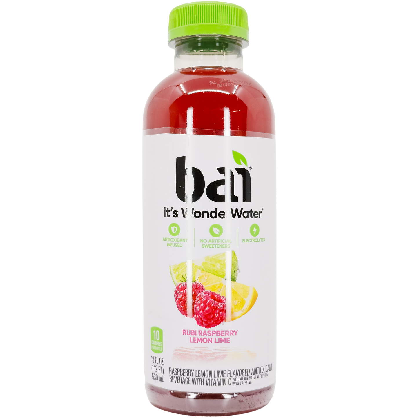 Bai Wonderwater Infusion Rubi Raspberry Lemon Lime Juice