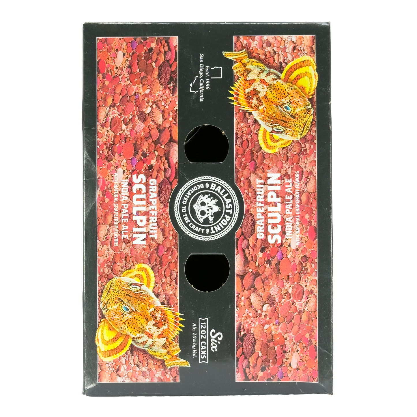 Ballast Point Brewing Co. Grapefruit Sculpin IPA with Grapefruit Rind Beer, San Diego County, California