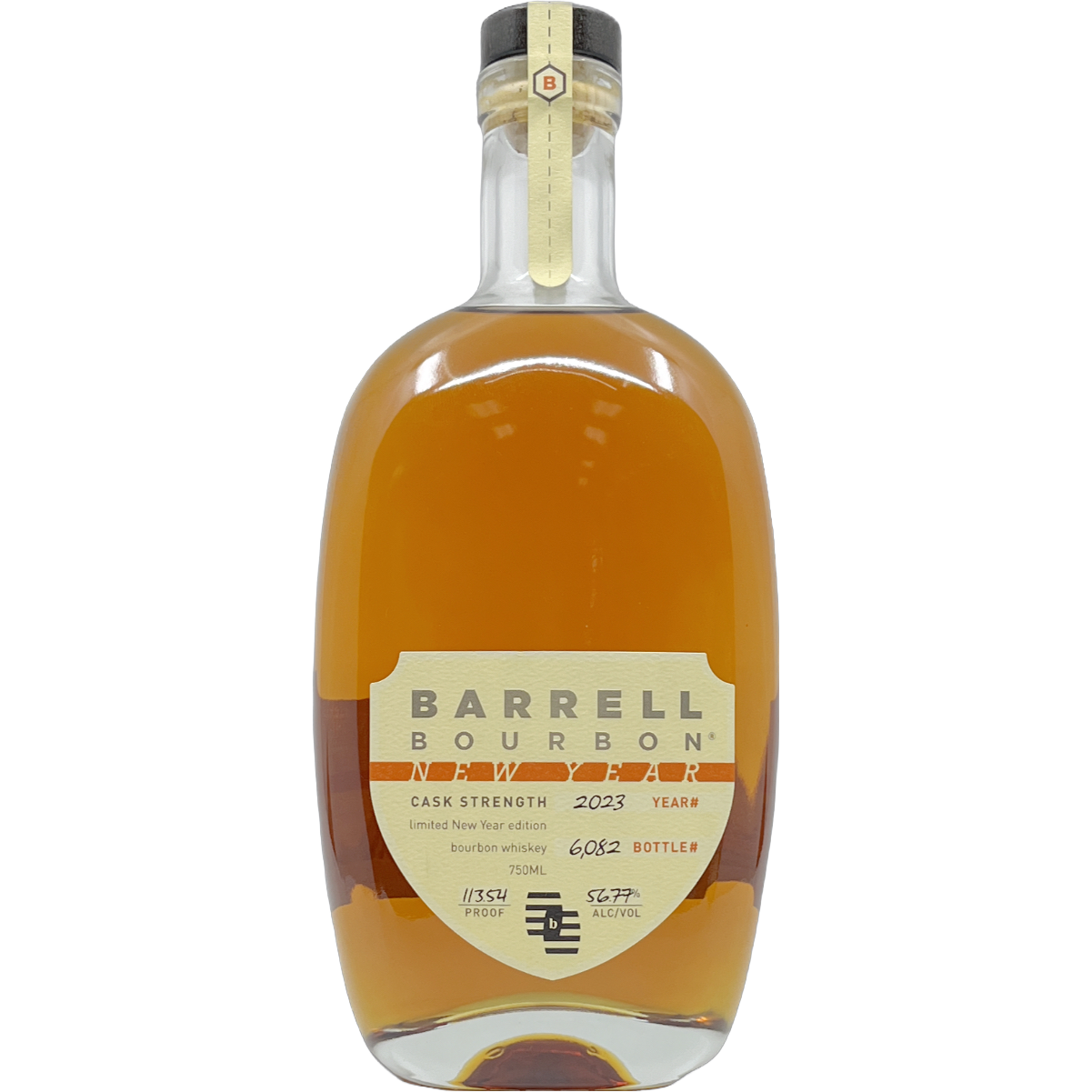 Barrell Craft Spirits Cask Strength 'New Year Edition' Straight Bourbon Whiskey, USA