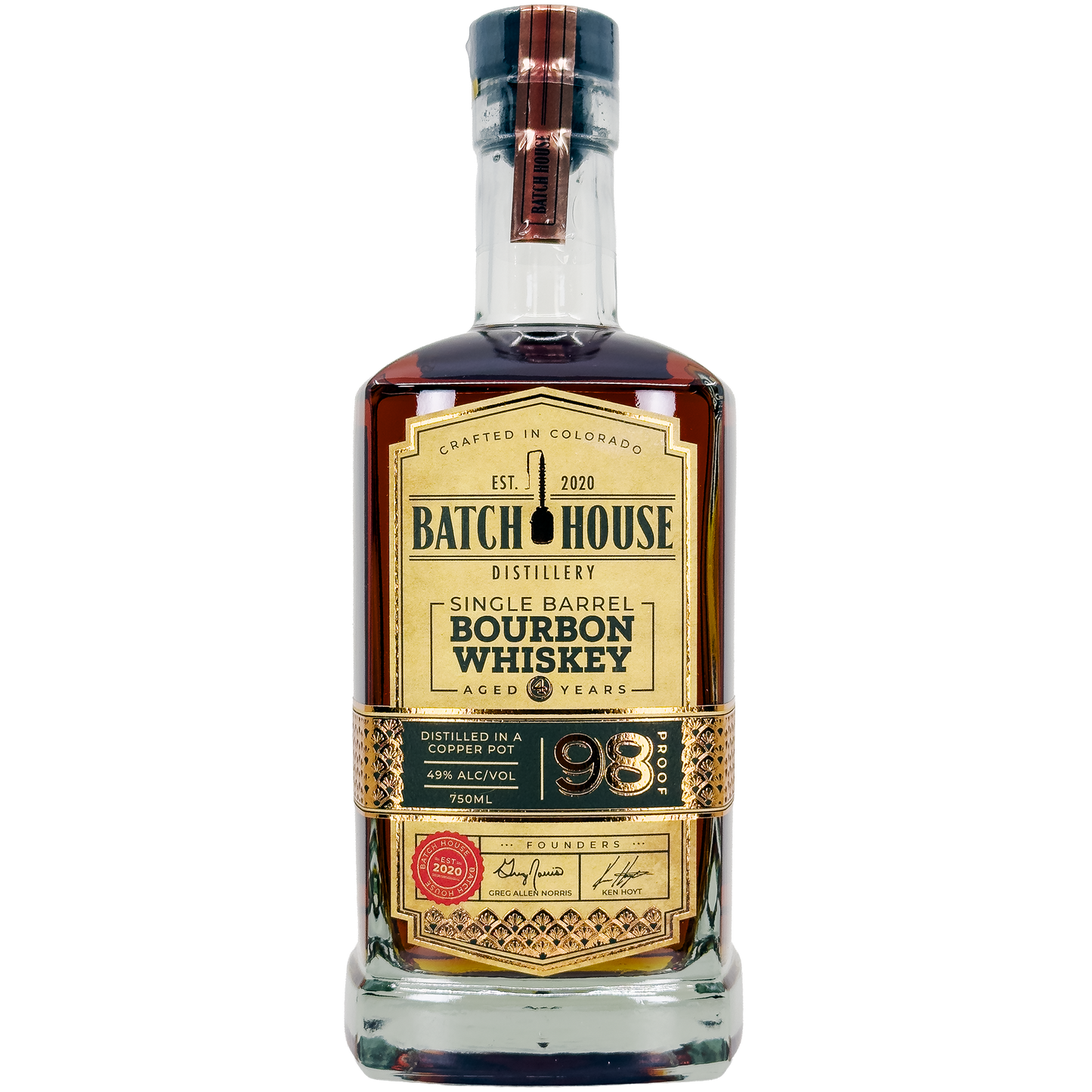 Batch House Single Barrel Bourbon Whiskey, Westminster, Colorado
