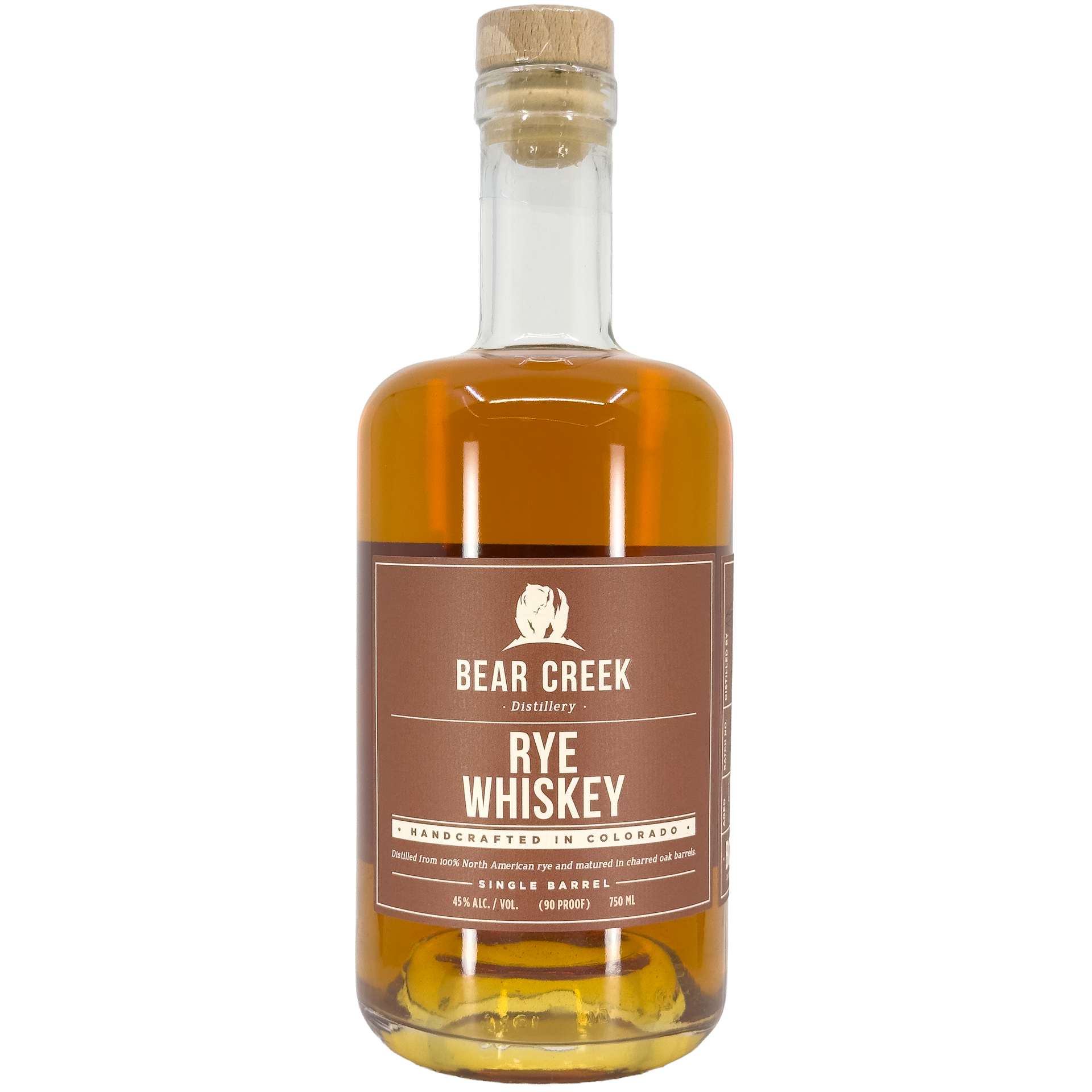 Bear Creek Distillery Rye Whiskey, Colorado – Wine Dispensary