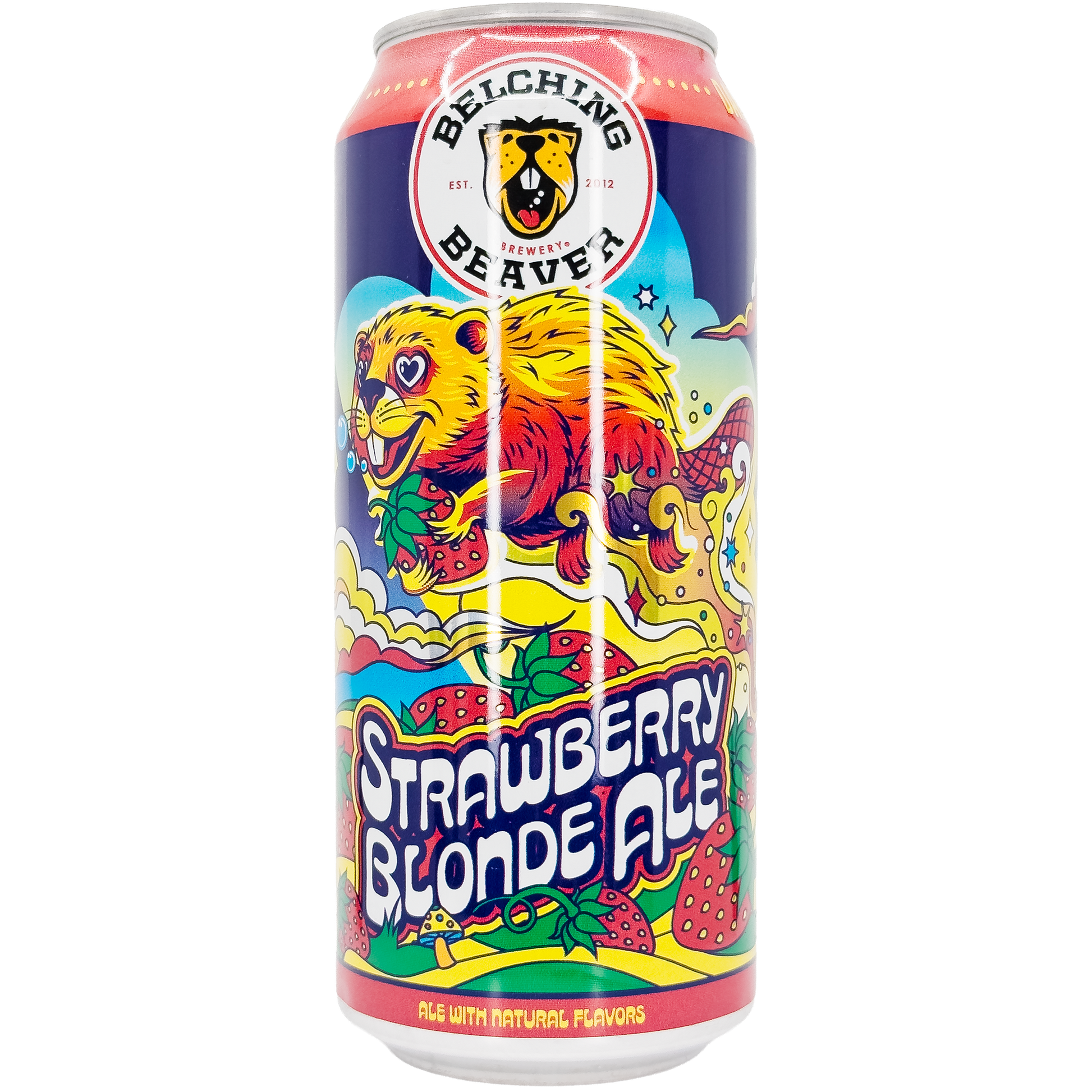 Belching Beaver Brewery 'Strawberry Blonde' Beer, California