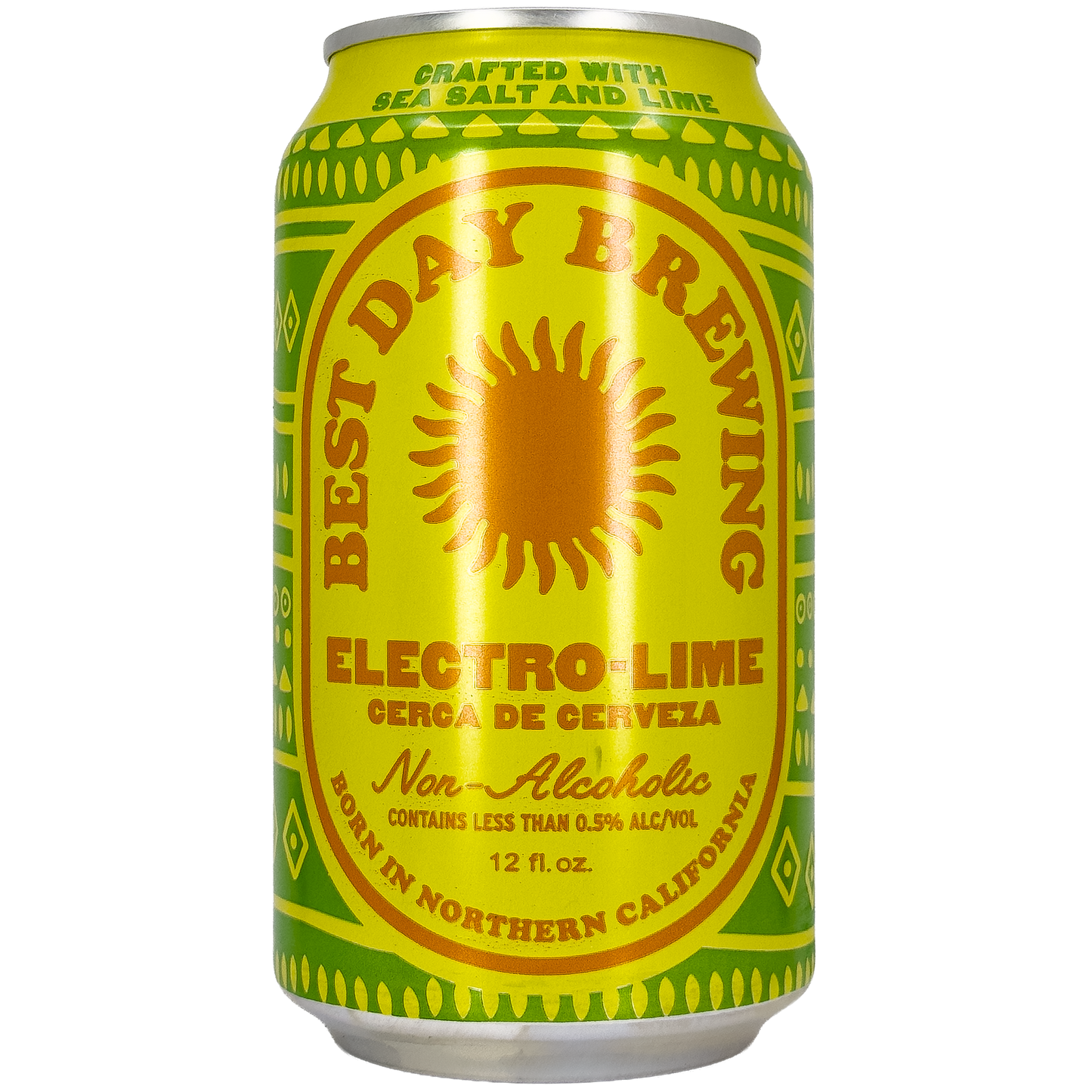Best Day 'Electro-Lime' Non-Alcoholic Beer, California