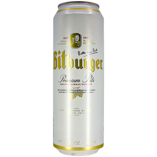Bitburger Premium Pils Lager Beer, Germany