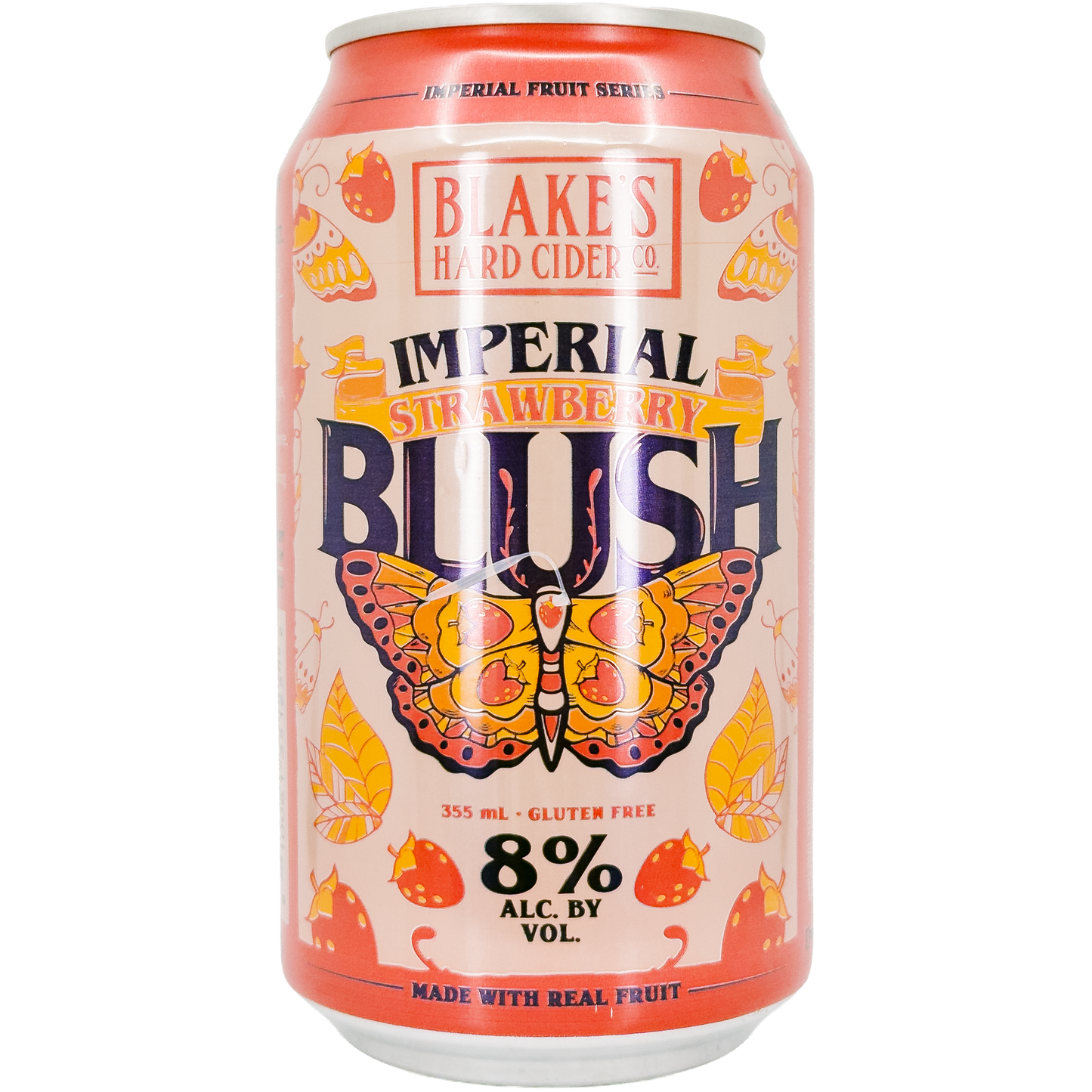 Blake's Hard Cider Co. 'Strawberry Blush' Imperial Hard Cider, Michigan