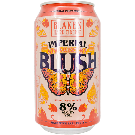 Blake's Hard Cider Co. 'Strawberry Blush' Imperial Hard Cider, Michigan