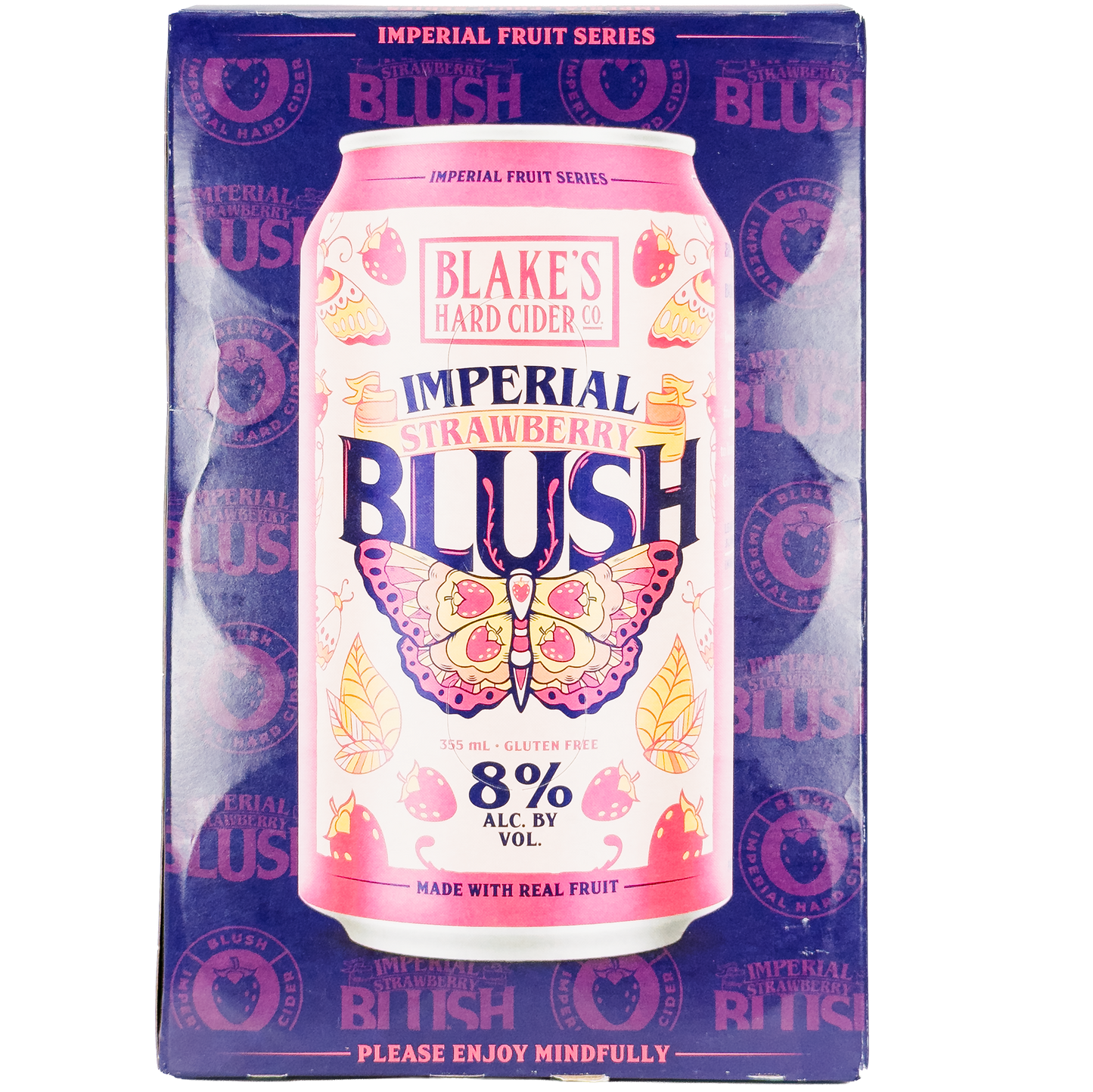 Blake's Hard Cider Co. 'Strawberry Blush' Imperial Hard Cider, Michigan