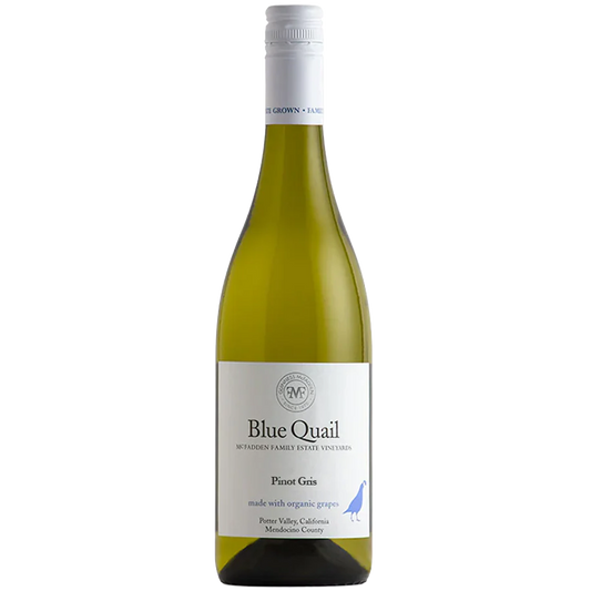 Blue Quail Pinot Gris, Potter Valley, California