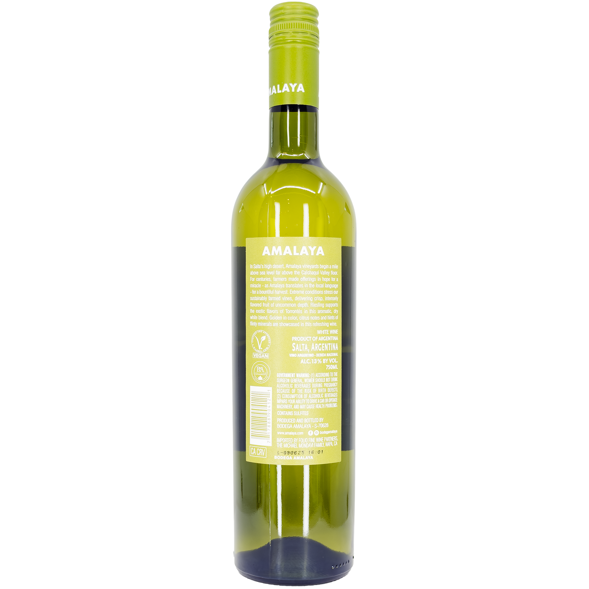 Bodega Amalaya Blanco, Argentina