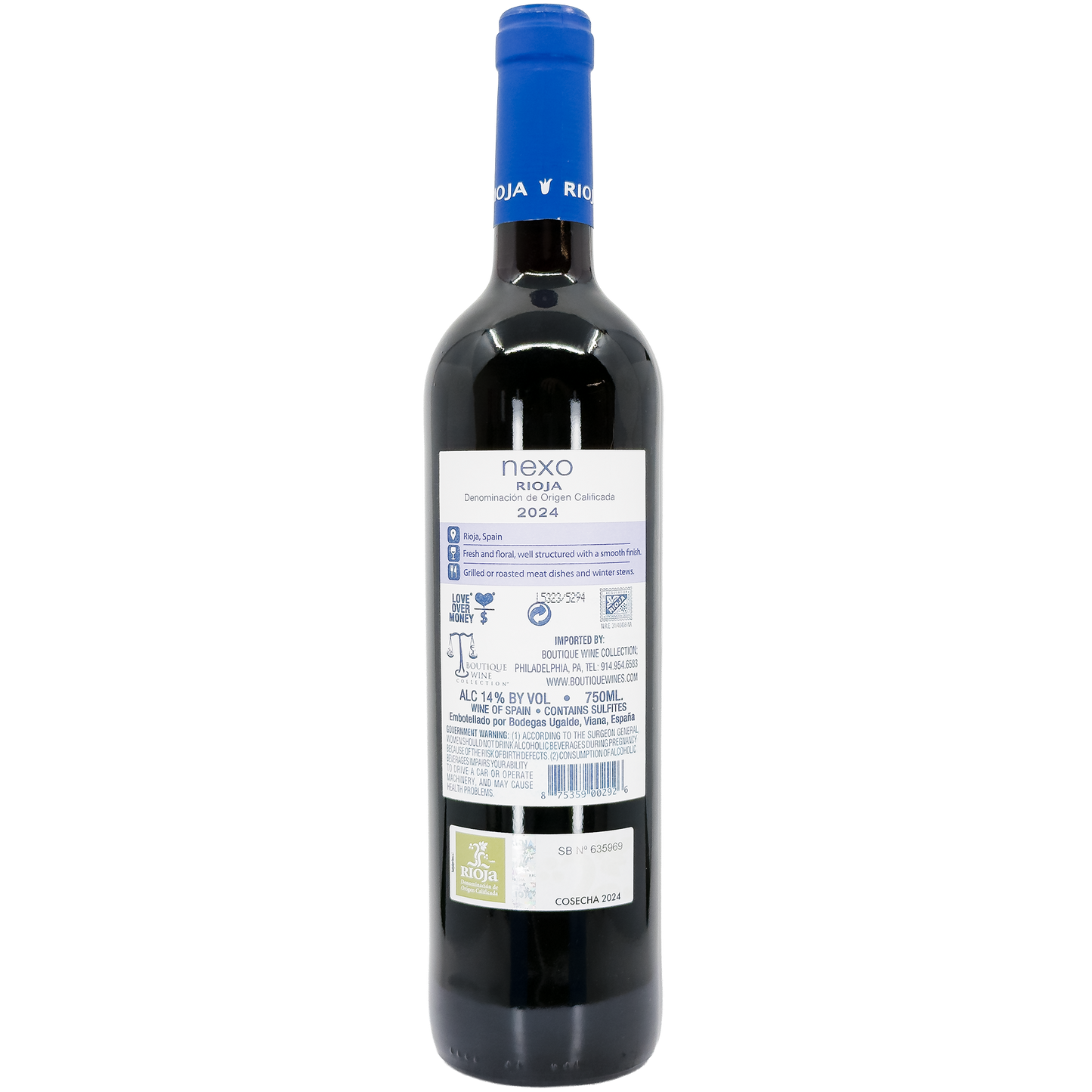 Bodegas Vallemayor 'Nexo', Rioja DOCa, Spain