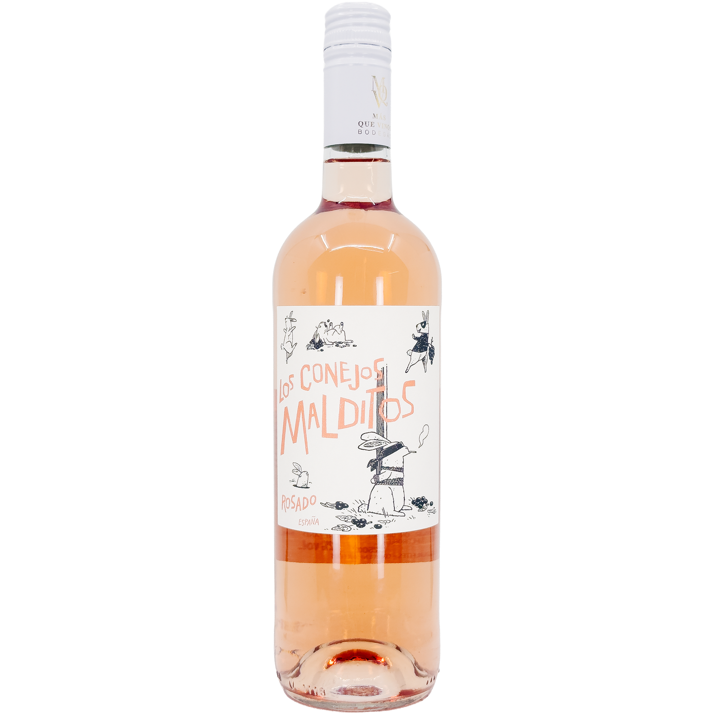 Bodegas Mas Que Vinos 'Los Conejos Malditos' Rosado Vino de la Tierra de Castilla, Spain