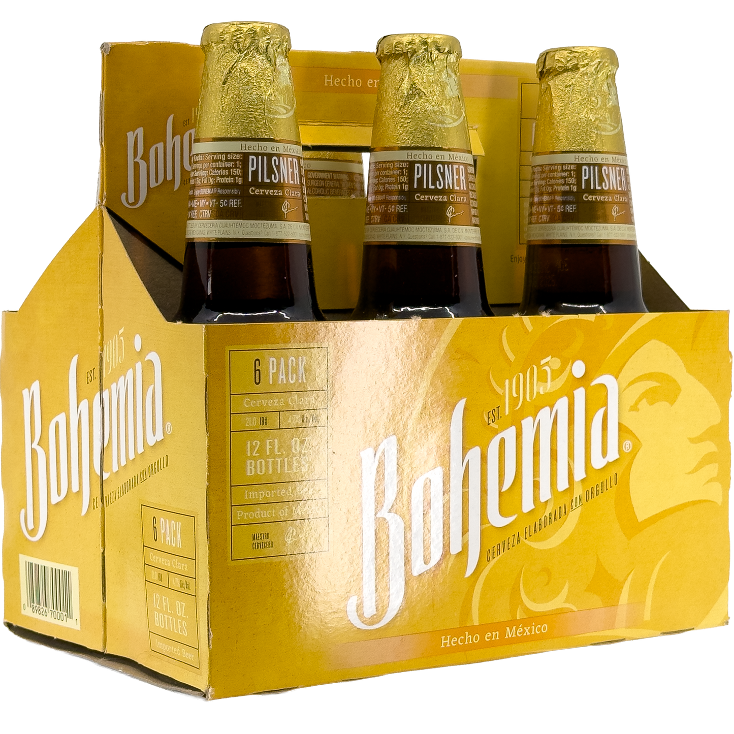 Bohemia Pilsner Beer, Mexico