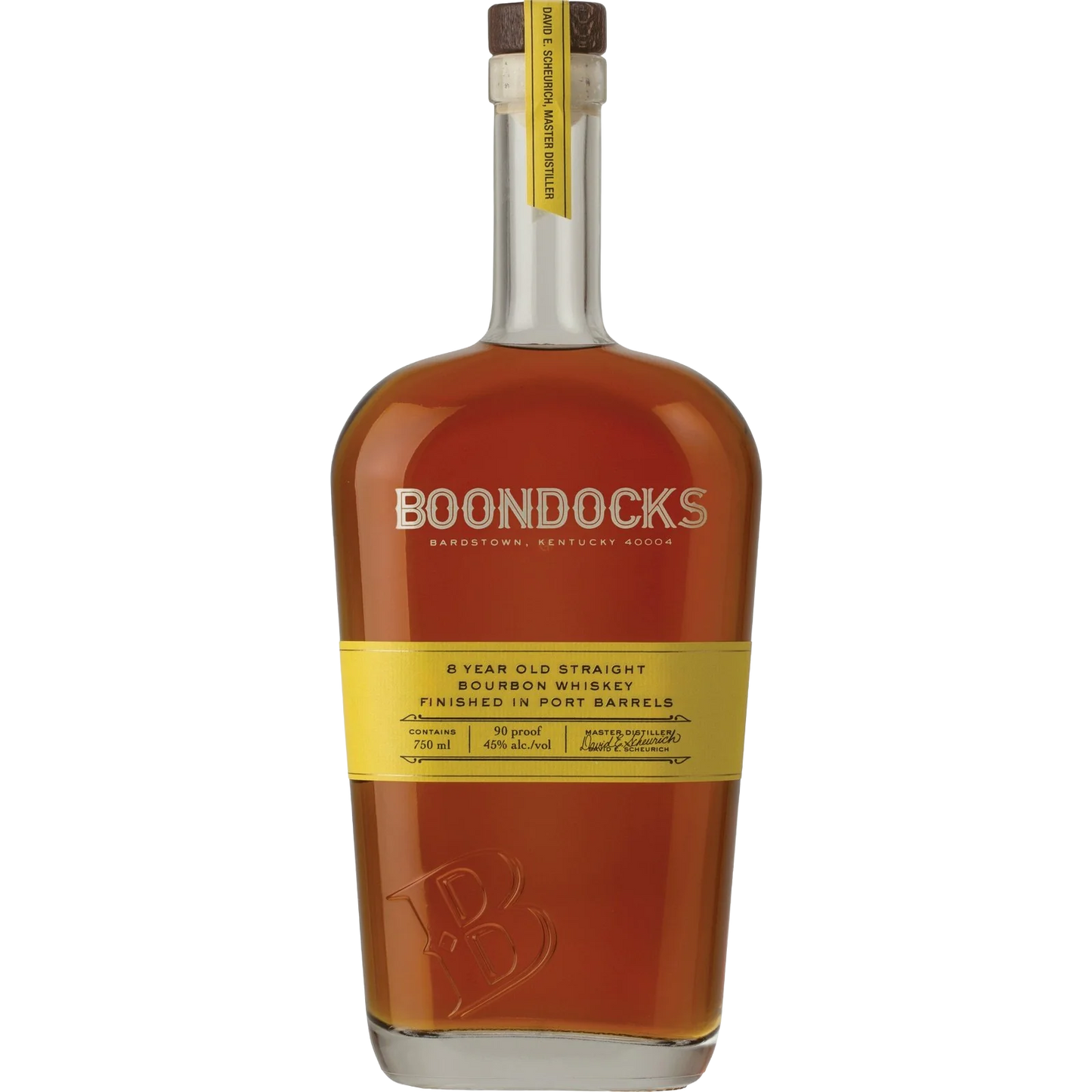 Boondocks 6 Year Old Straight Bourbon Whiskey Port Cask, Kentucky