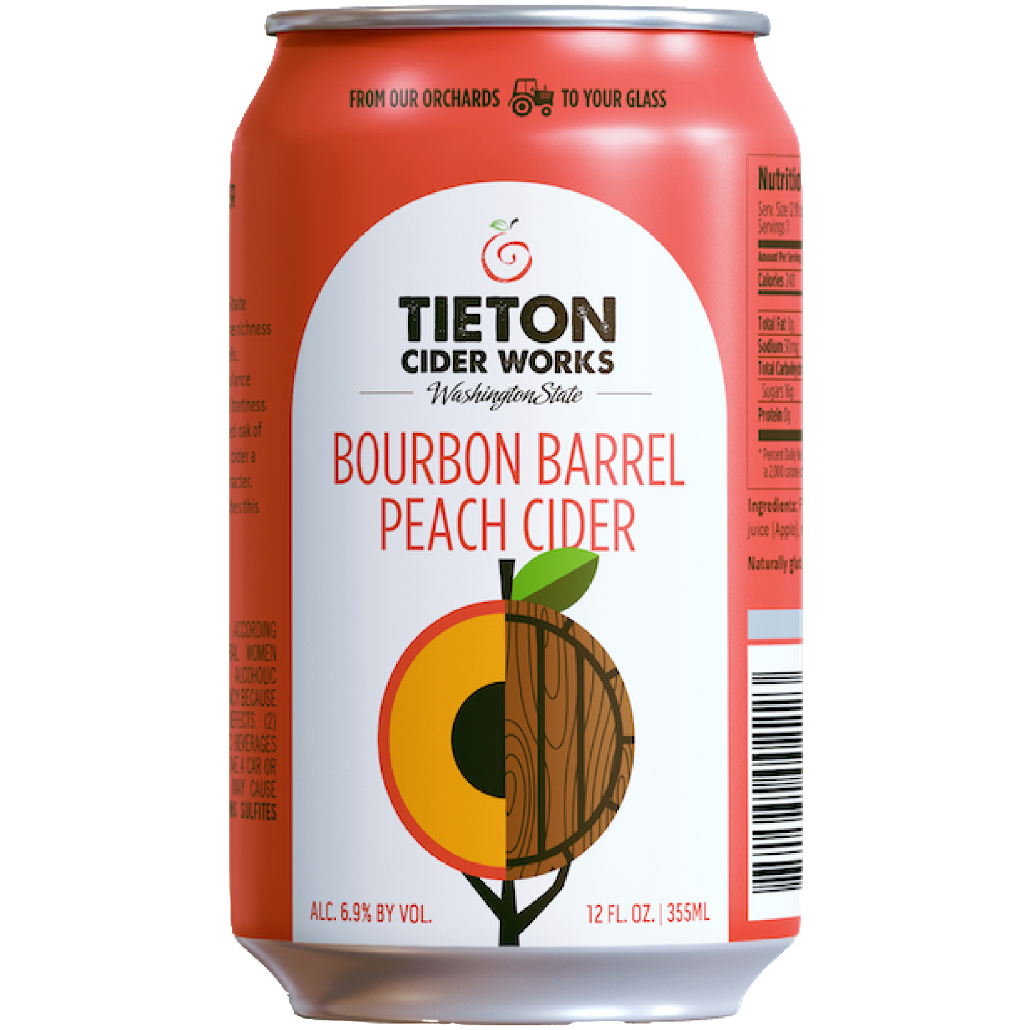 Tieton Cider Works Hard Apple Ciders, Washington