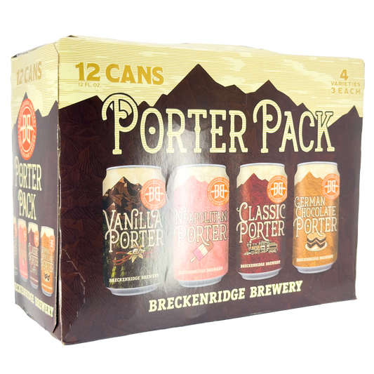 Breckenridge Brewery Porter Beer Variety Pack, Colorado