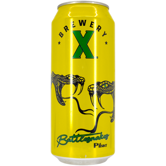 Brewery X 'Battlesnakes' Pilsssner Beer, California