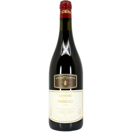 Bric Cenciurio Langhe Nebbiolo, Piedmont, Italy