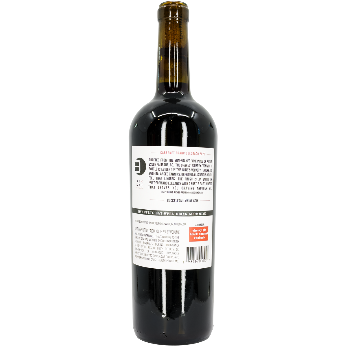 Buckel Family Wine Cabernet Franc, Colorado